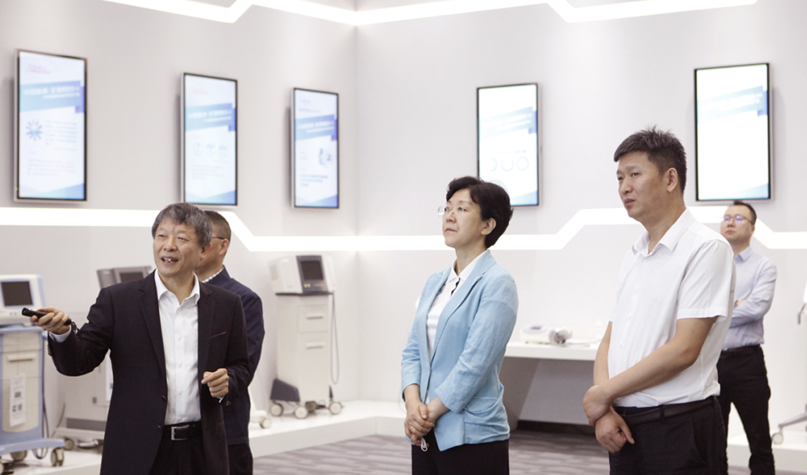 市委常委、統戰部部長李靜走訪調研海扶醫療